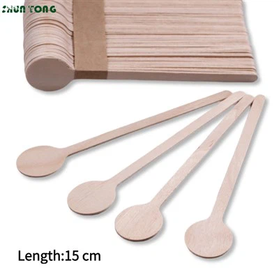 Stiron de café en bois pour les cocktails